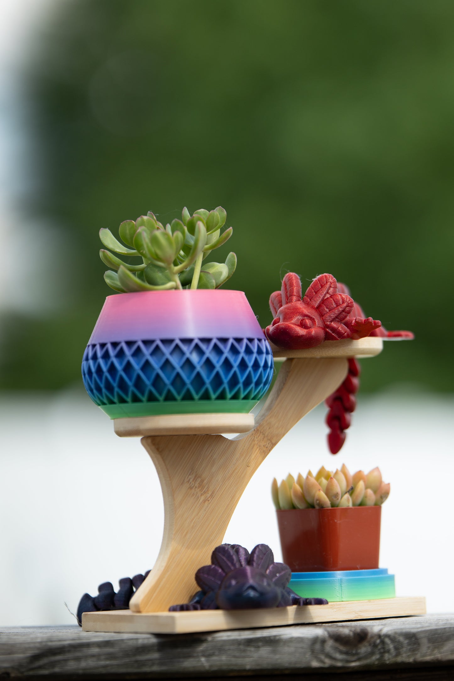 Articu-lotl - Wiggle Warden of the Water Temple - 3D Printed Artwork - Concordia Style Boutique