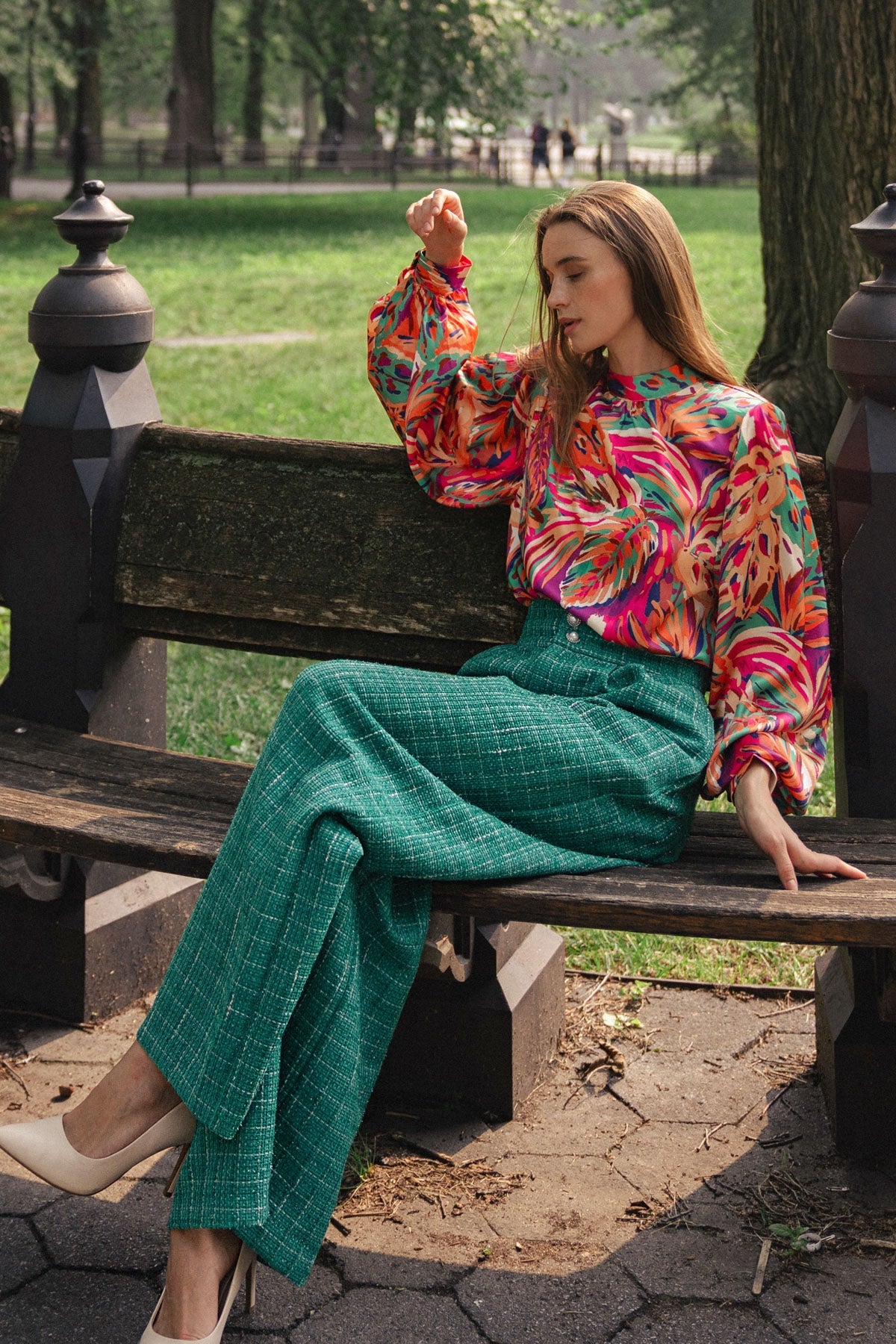 ADORING DEVOTION WOVEN TOP - Concordia Style Boutique