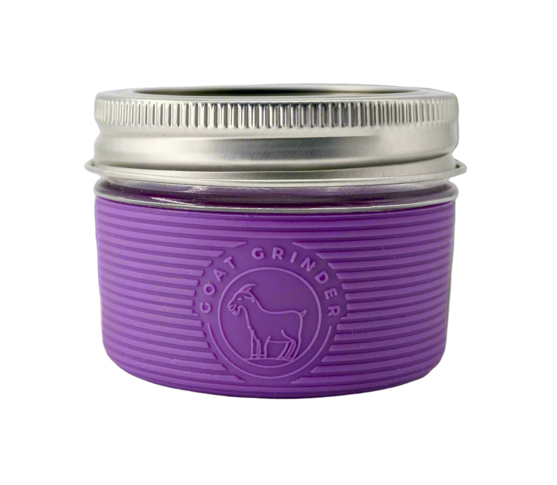 4oz OG LOGO Herb Storage JAR, Lid, and SHADE