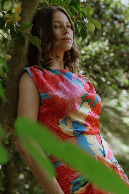 BLOOM SEASON WOVEN MINI DRESS - Concordia Style Boutique