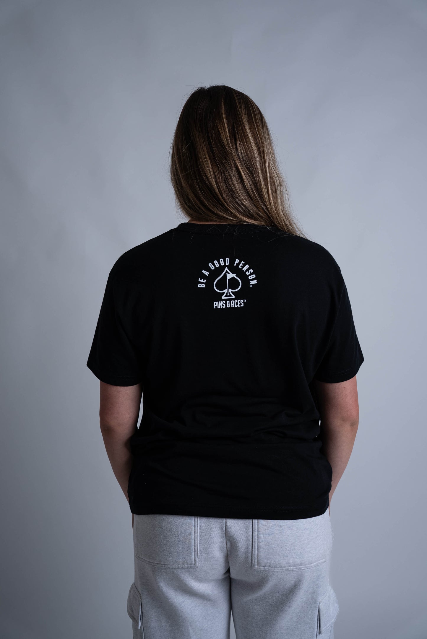 Be A Good Person X Pins and Aces Signature T-Shirt - Black