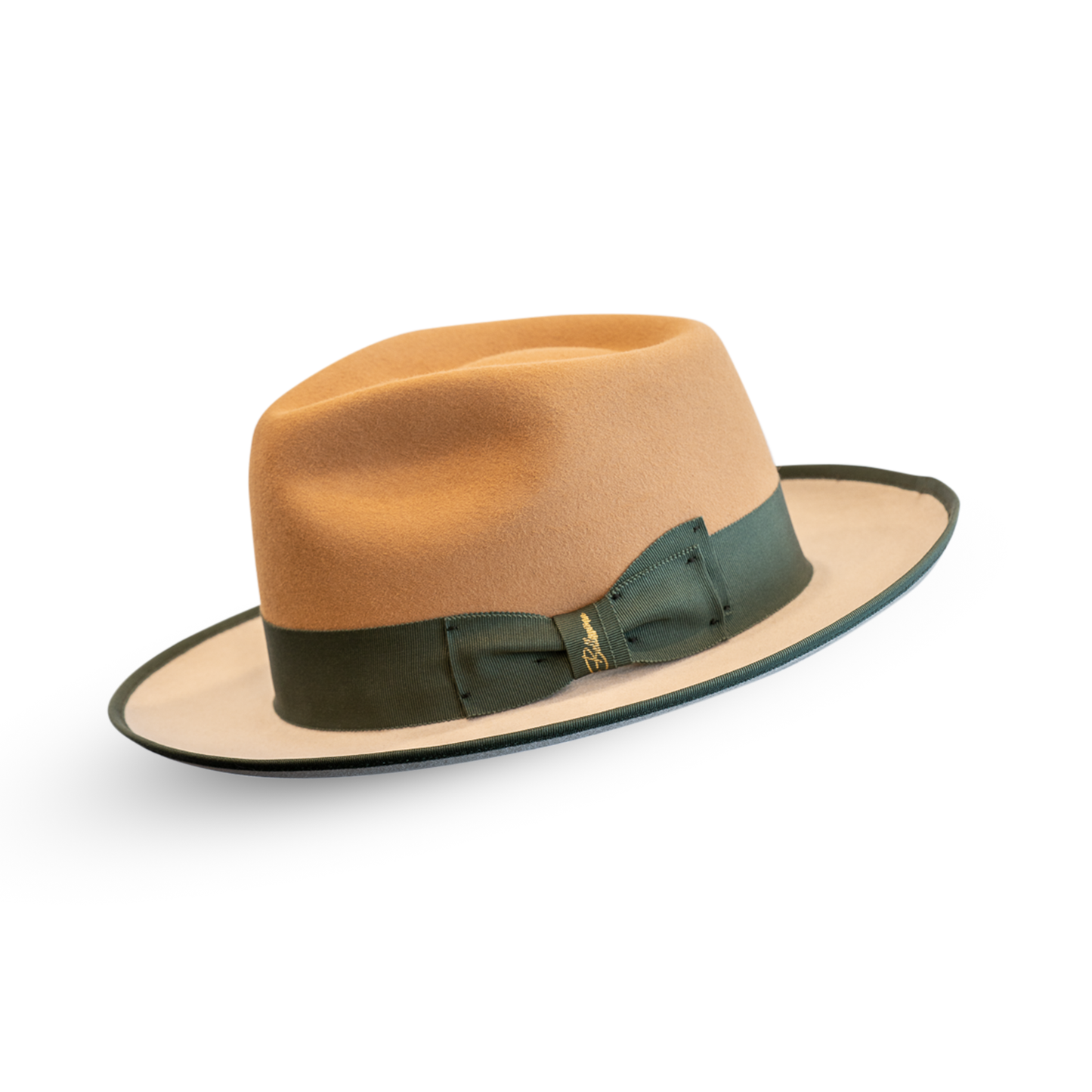 Fox Fedora - Two tone - Camel/Silverbelly - Concordia Style Boutique