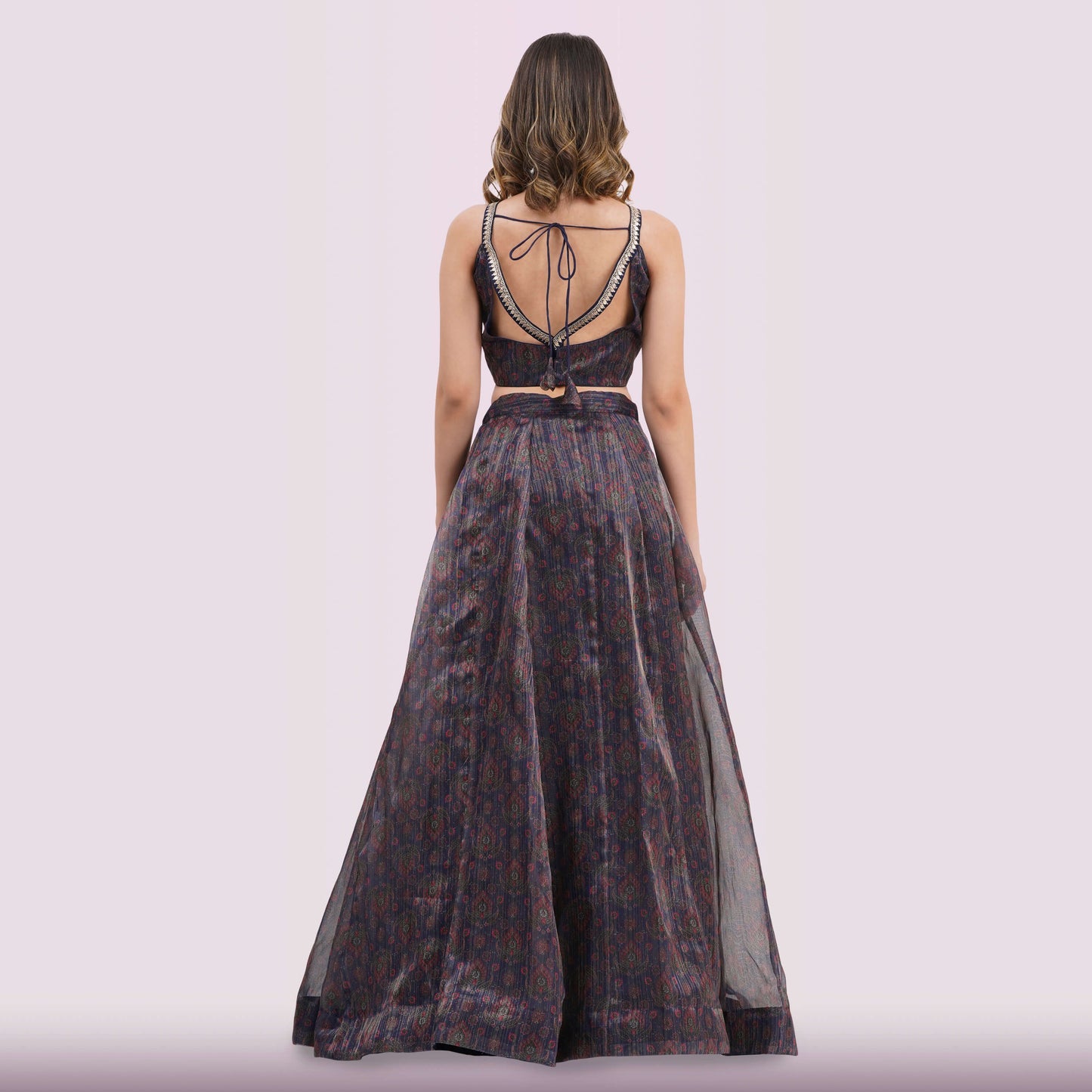 Midnight Blue Lehenga Choli Set