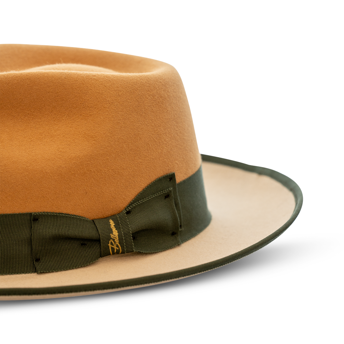 Fox Fedora - Two tone - Camel/Silverbelly - Concordia Style Boutique