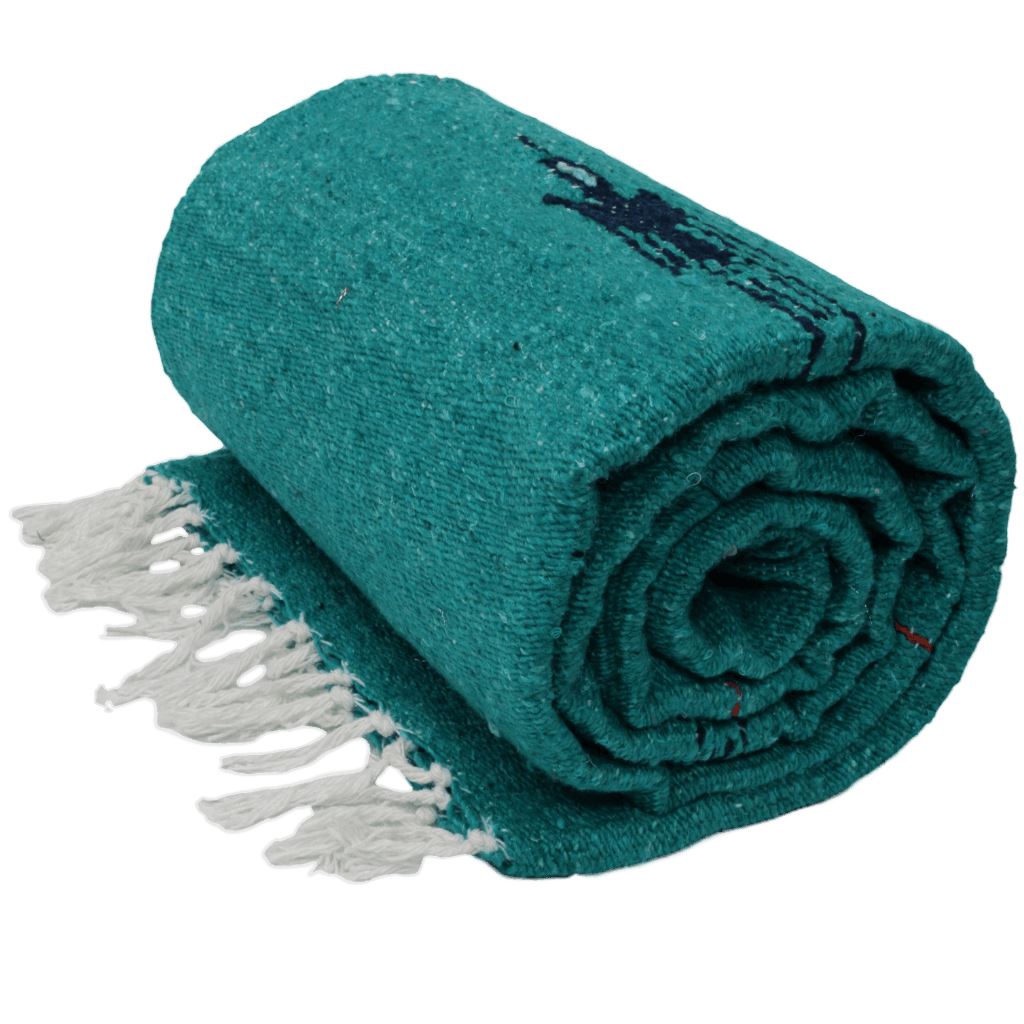 Turquoise Green Baja Thunderbird Blanket - Concordia Style Boutique