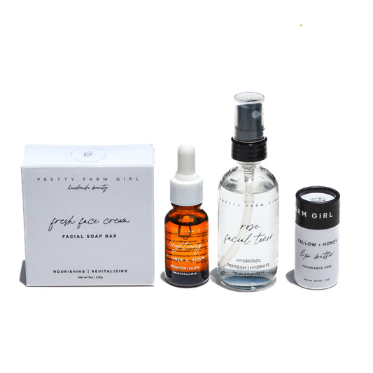 Rooted and Ready: Summer Travel-Size Skincare Kit
