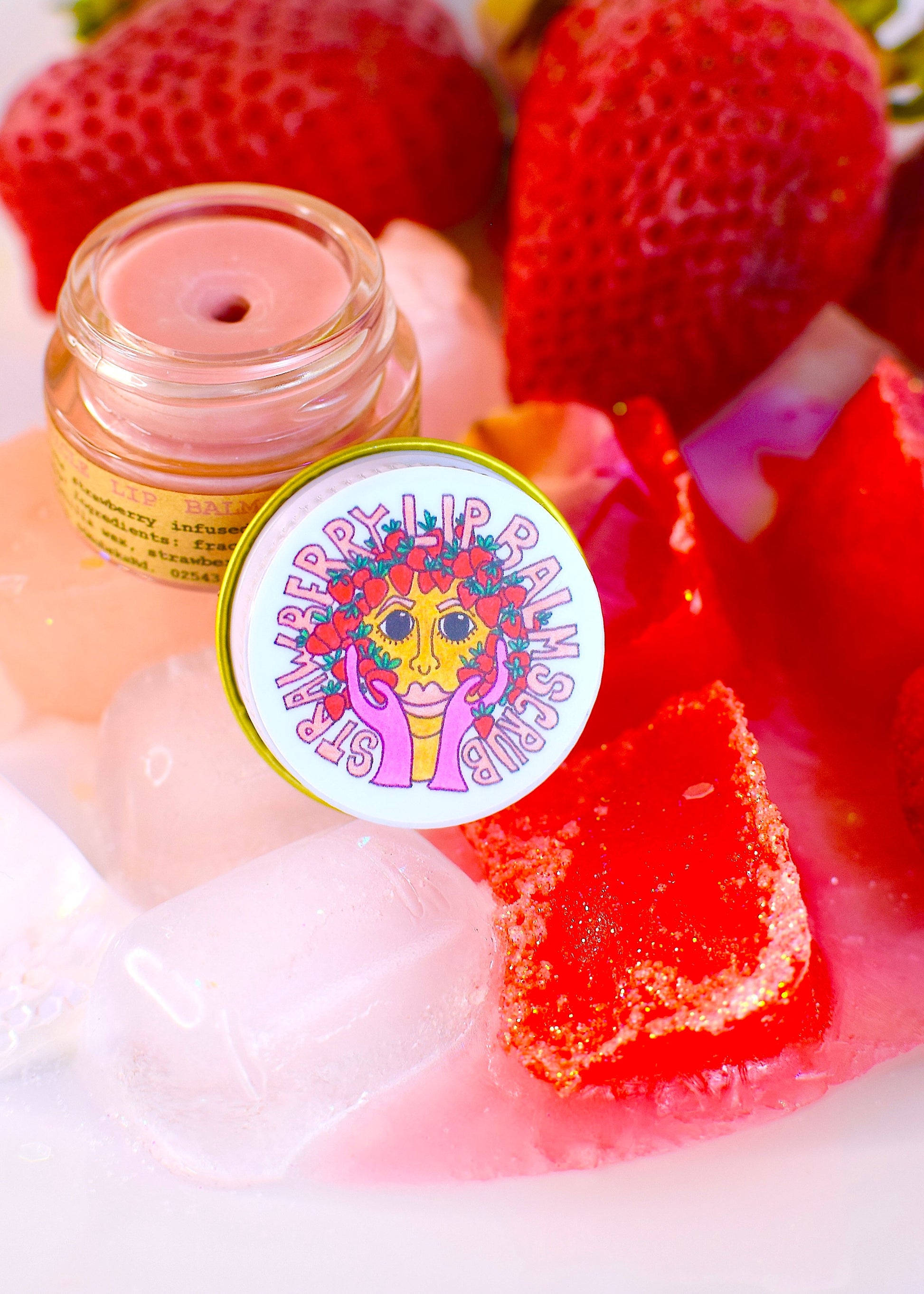 Strawberry Dreamsicle Lip Balm Scrub - Concordia Style Boutique