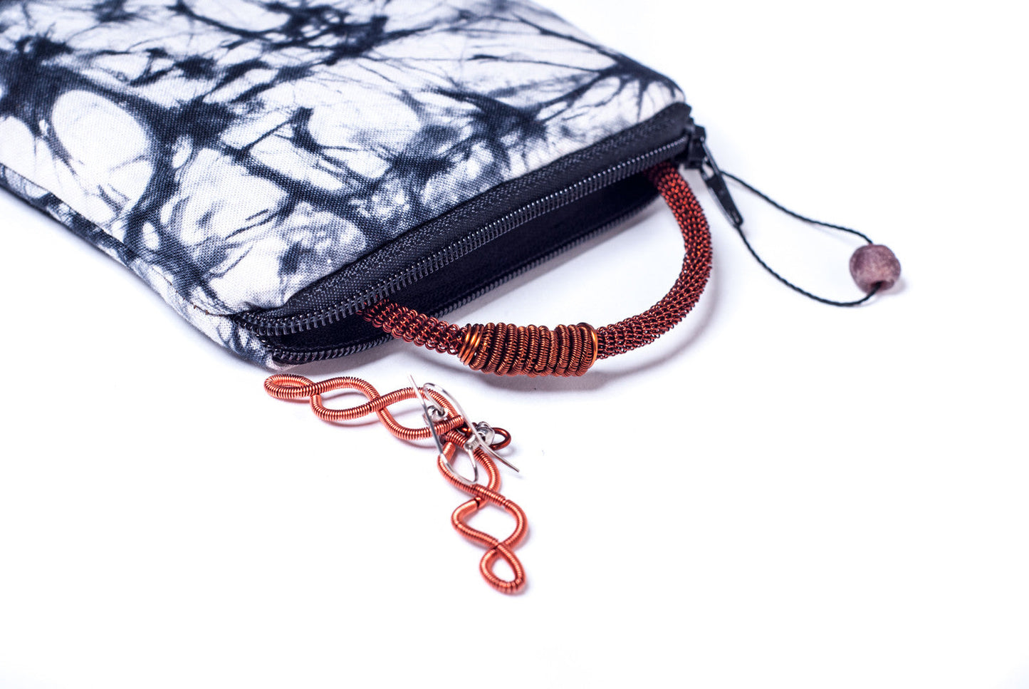 African Batik Clutch, Made in Ghana