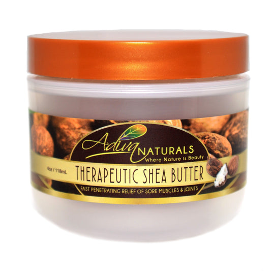 Therapeutic Shea Butter - Fast Relief of Sore Muscles & Joints 4oz