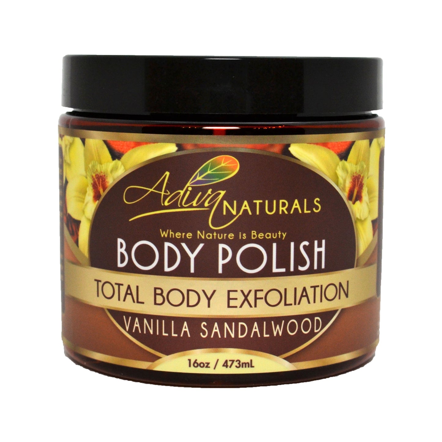 Ginger and Sugar Body Polish Scrub - Vanilla Sandalwood 💎Luxe