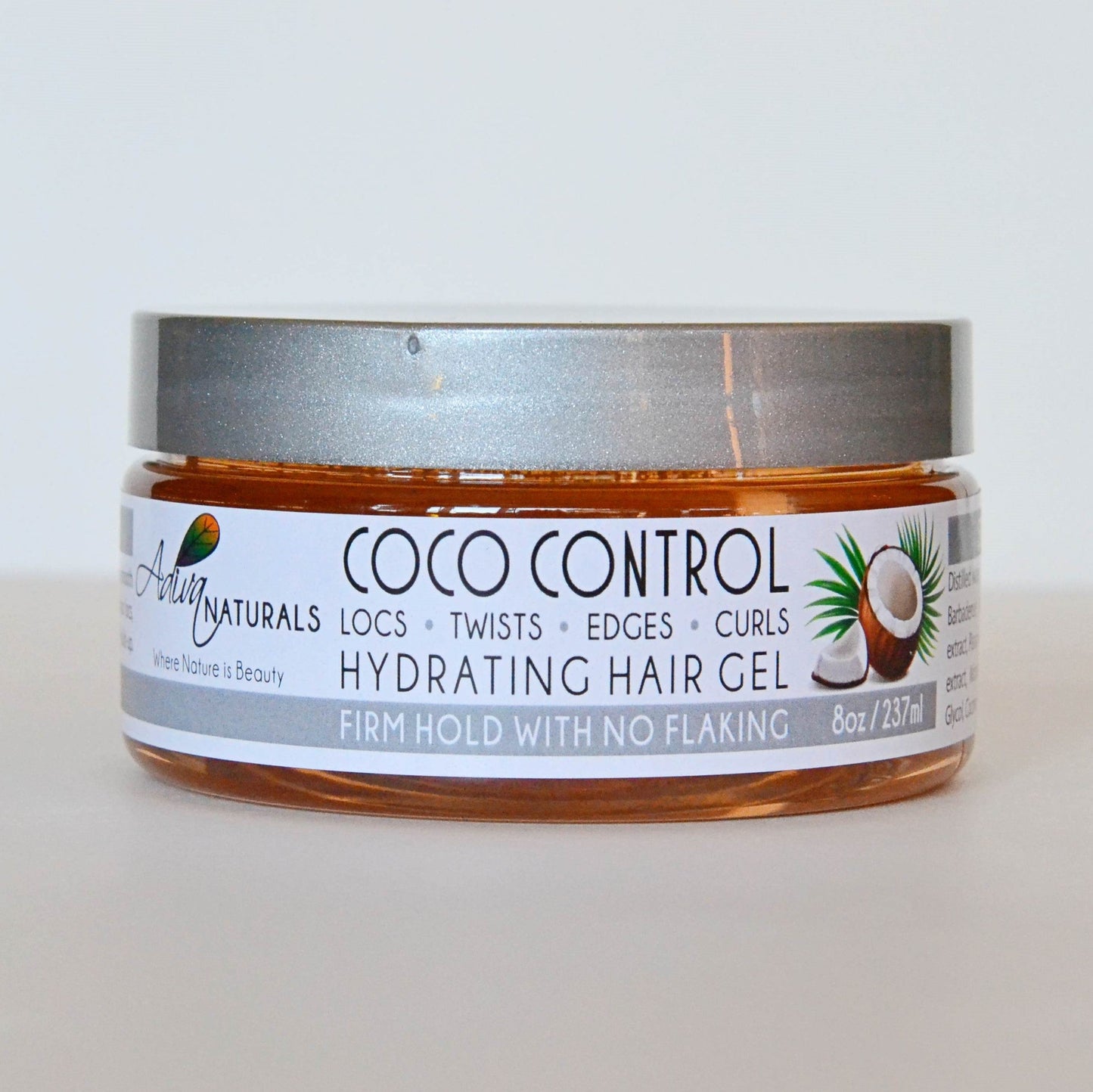 Coco Control Hydrating Hair Gel 8oz