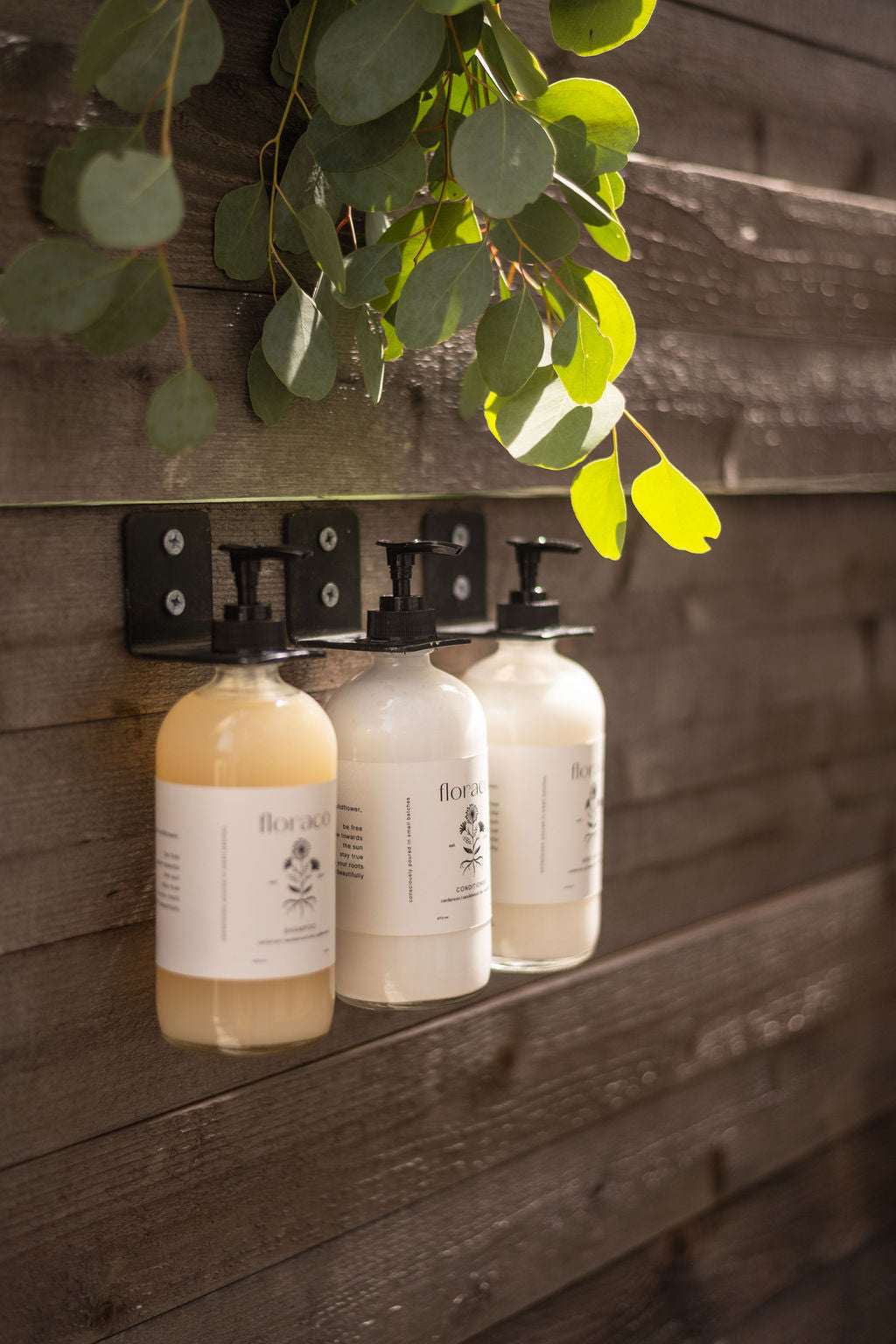 Floraco Refillable Glass Hand Soap: Cedarwood, Sandalwood, Iris and Cardamom