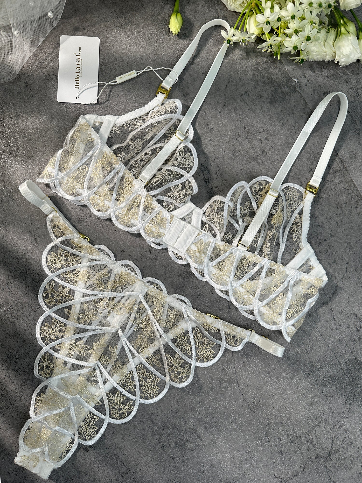 Heavenly Glow Radiance Luxe Lingerie Set - Concordia Style Boutique