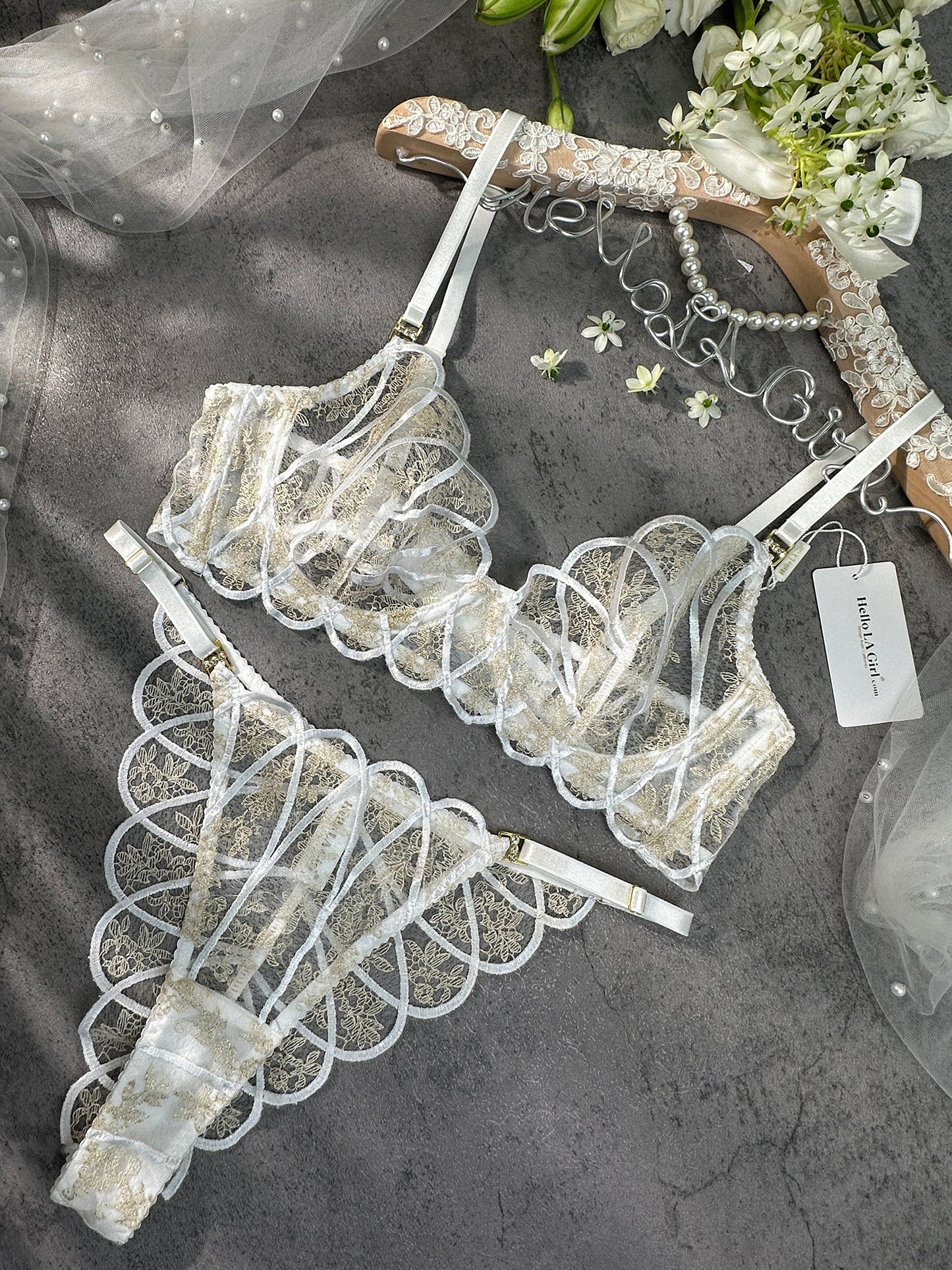 Heavenly Glow Radiance Luxe Lingerie Set - Concordia Style Boutique