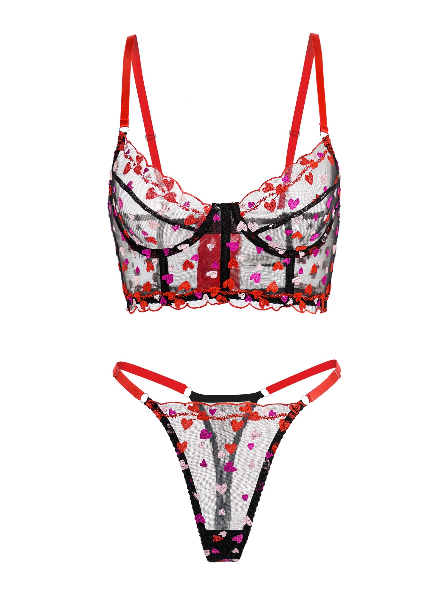 Sweetheart Delights Lingerie Set - Concordia Style Boutique
