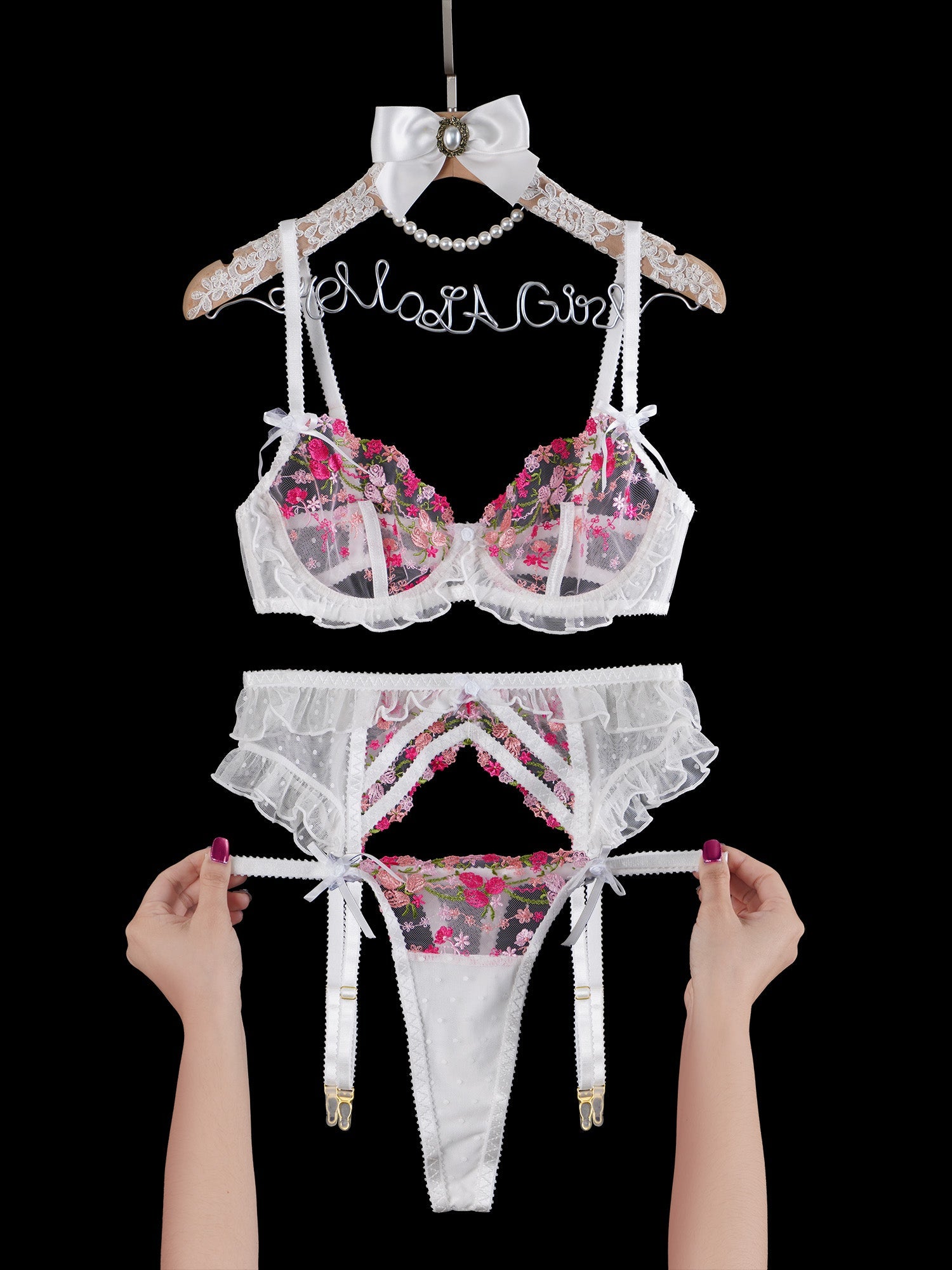 Emily Blossom Kiss Lingerie Set - Concordia Style Boutique