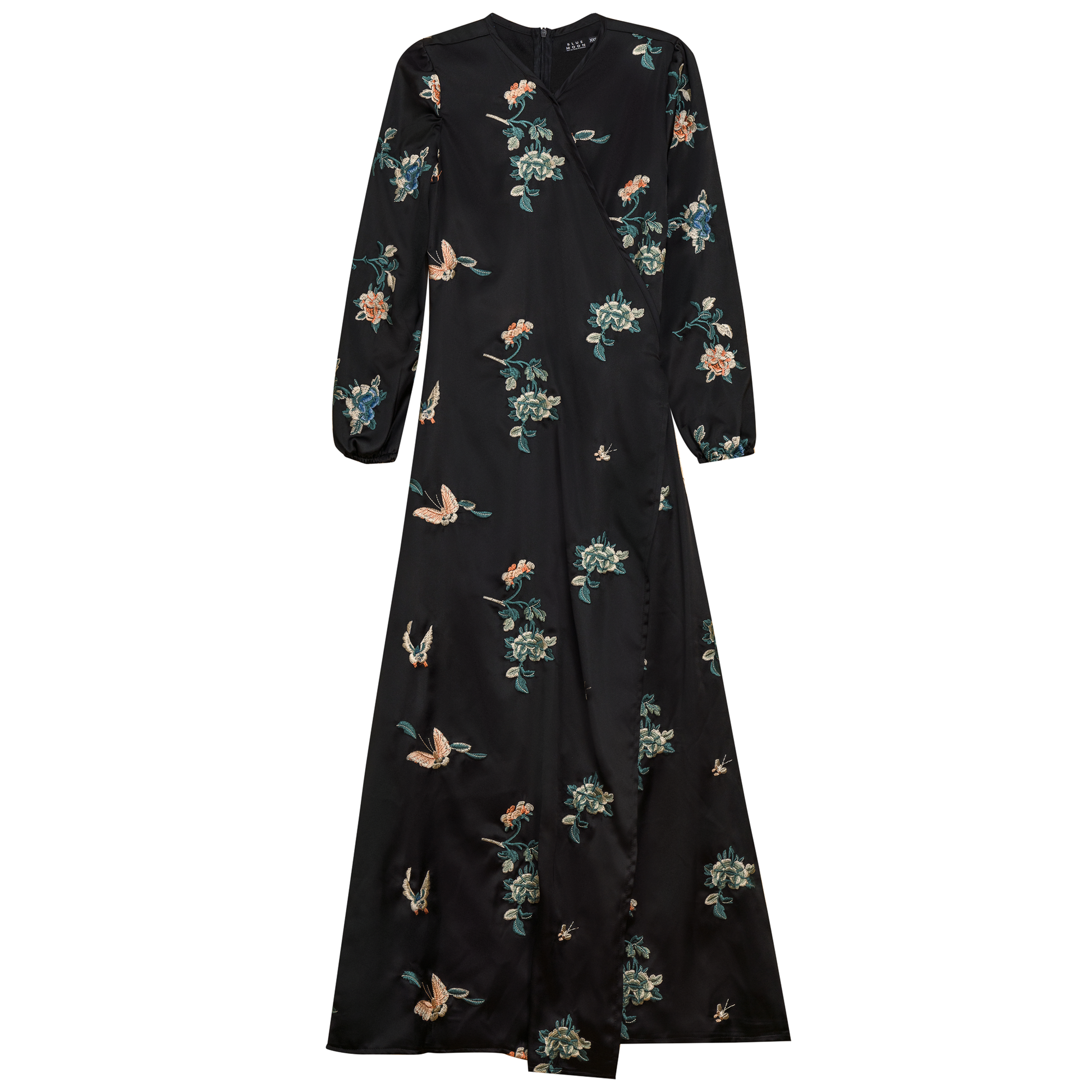 Floral Printed Wrap Dress - Concordia Style Boutique