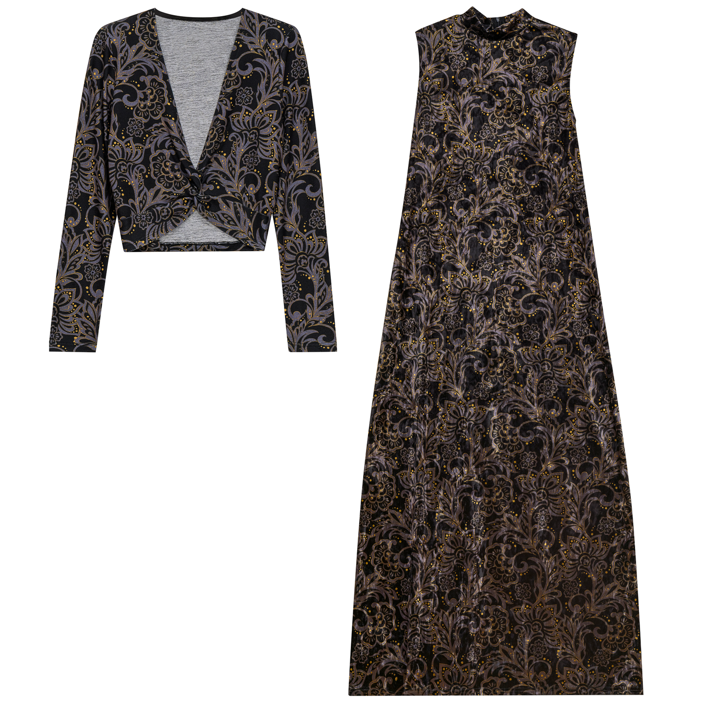 Printed Jumper Set - Concordia Style Boutique