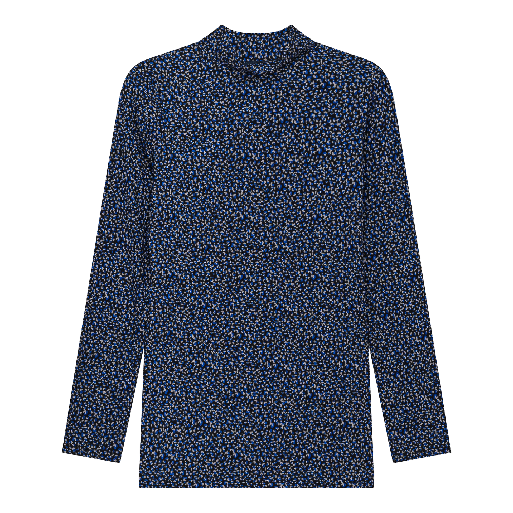Floral Mock Neck Top - Concordia Style Boutique