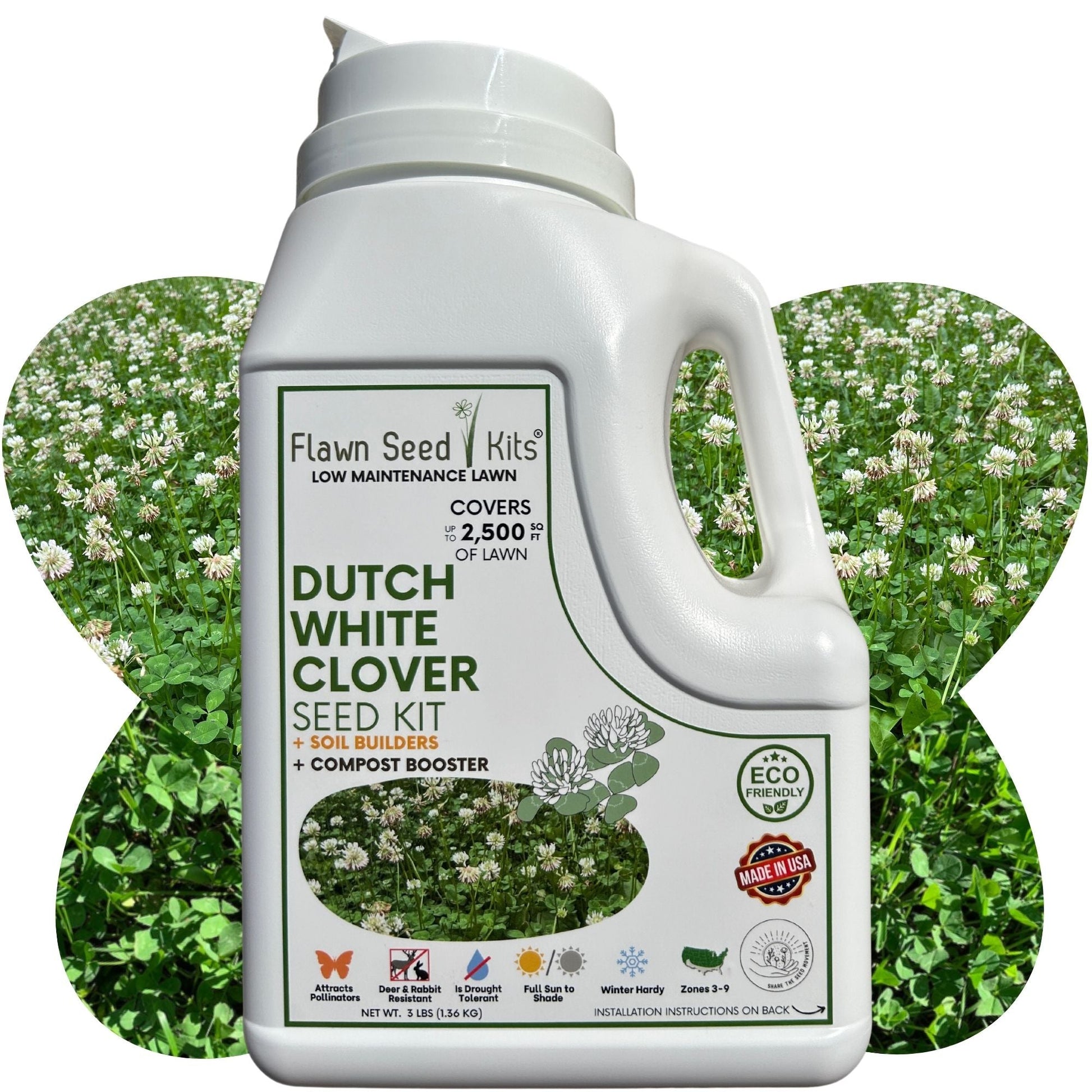 Dutch White Clover Easy Spread Shaker - Concordia Style Boutique