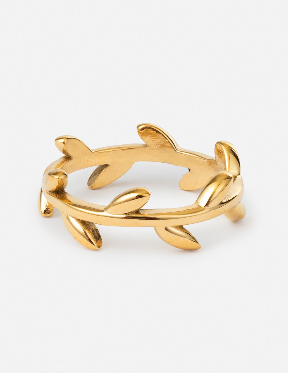 Dainty Olive Branch Ring - Concordia Style Boutique