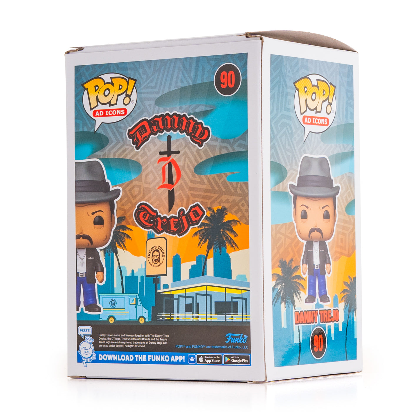 Signed Funko "Hollywood Danny Trejo" Pop! Super Limited Edition - Premium Toy Figures from Trejo's Tacos - Just $125! Shop now at Concordia Style Boutique