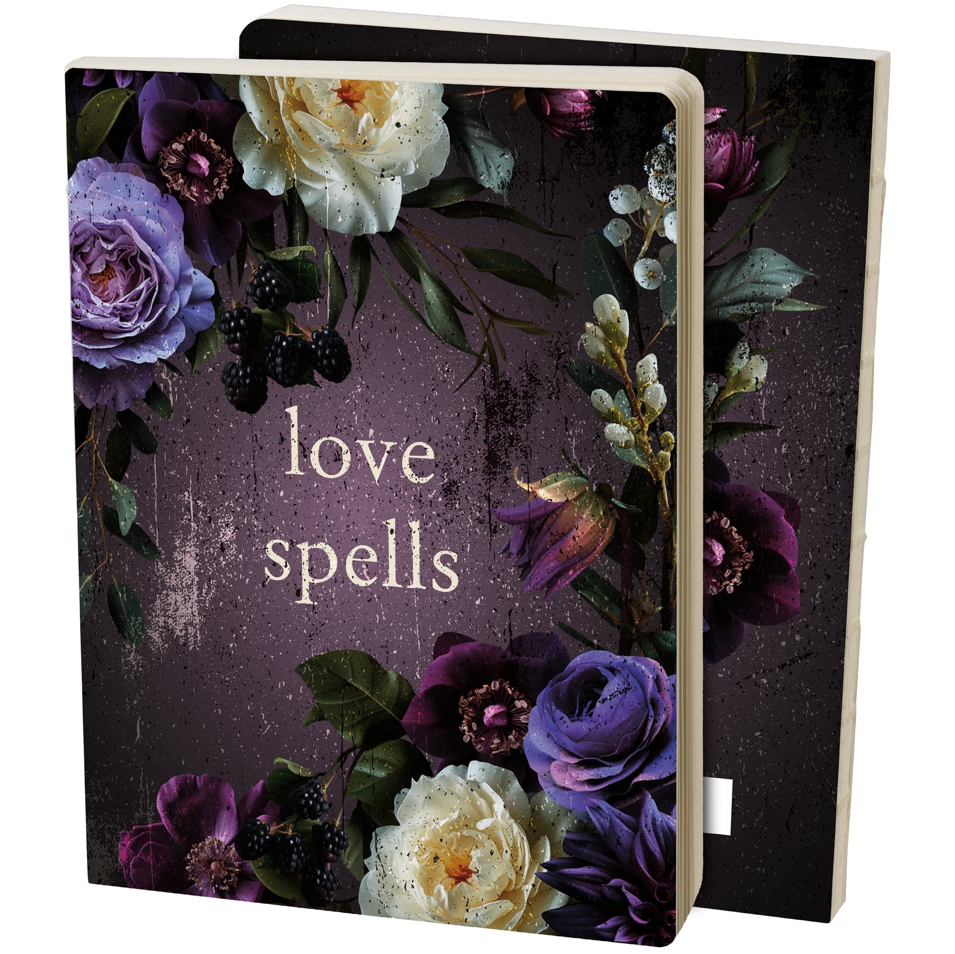 Dark Botanical Love Spells Double-Sided Journal | Halloween Inspired Notebook | 160 Lined Pages - Premium Journal from The Bullish Store - Just $6.95! Shop now at Concordia Style Boutique