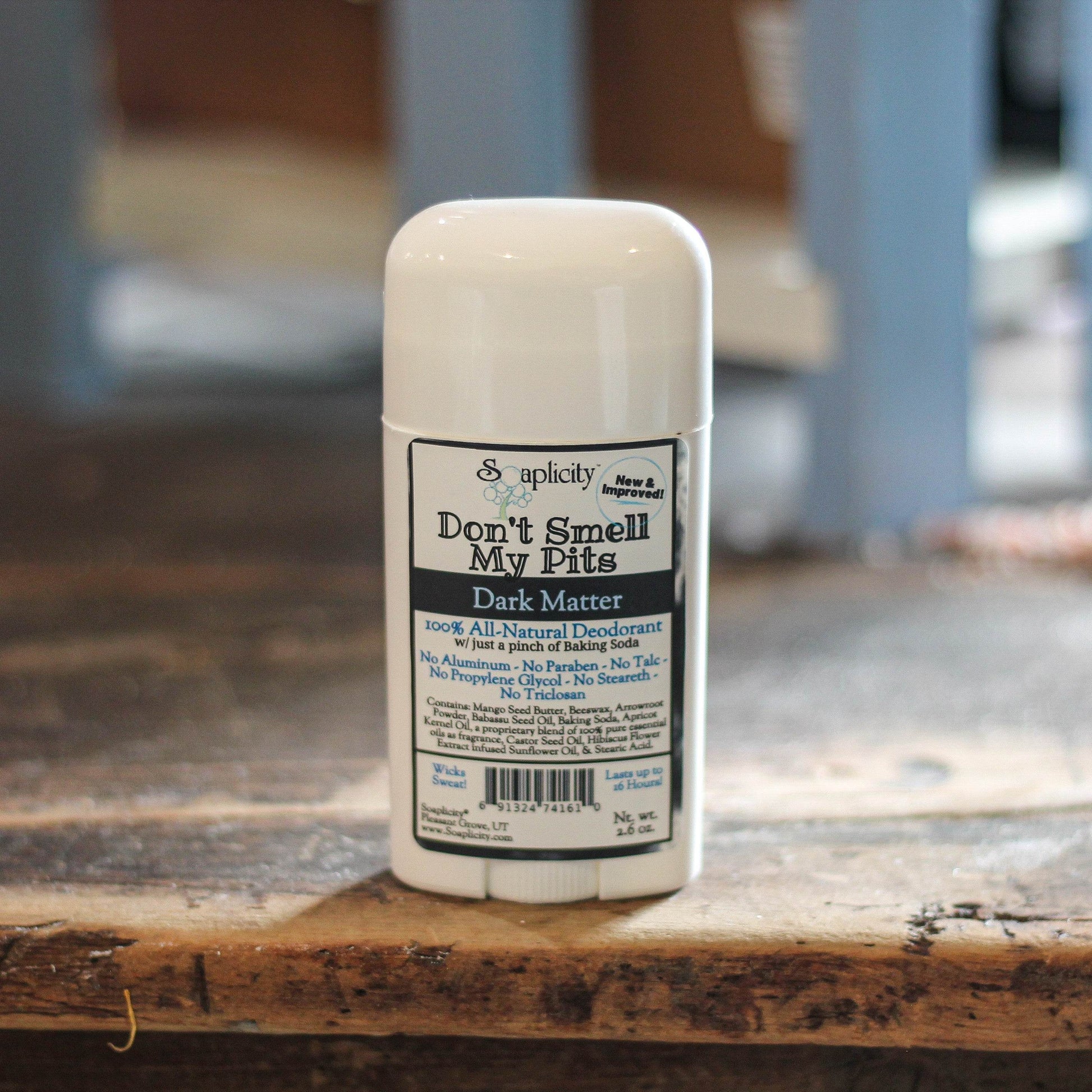 Don't Smell My Pits Natural Deodorant - Dark Matter - Concordia Style Boutique