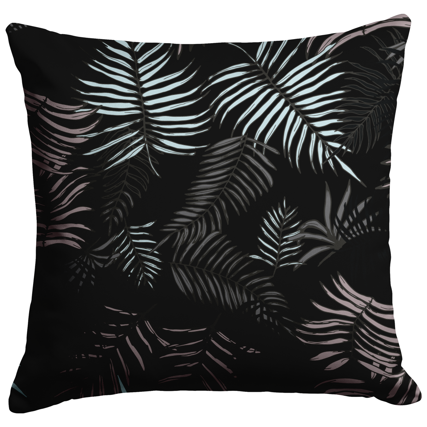 "Dark Foliage" Throw Pillow
