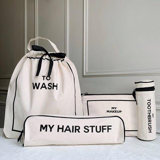 Best Deal Gift Set, 4-pack Travel & Home, Cream - Concordia Style Boutique
