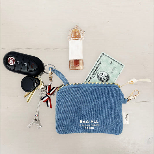 Mini Trinket Pouch, Denim - Concordia Style Boutique