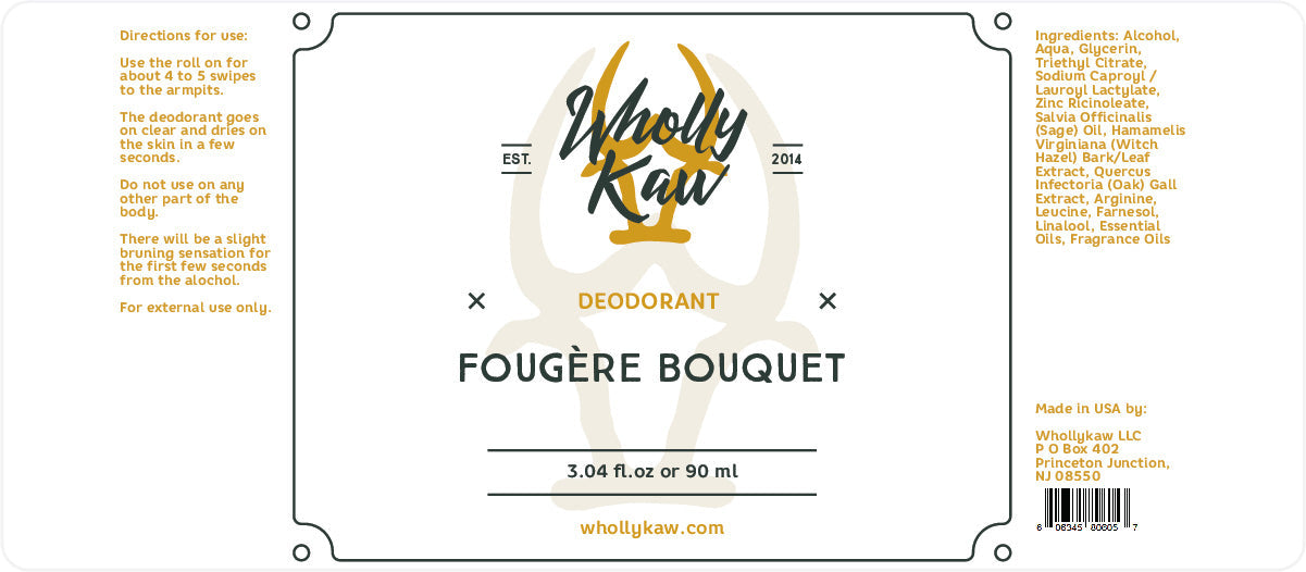 Fougère Bouquet Deodorant - Concordia Style Boutique