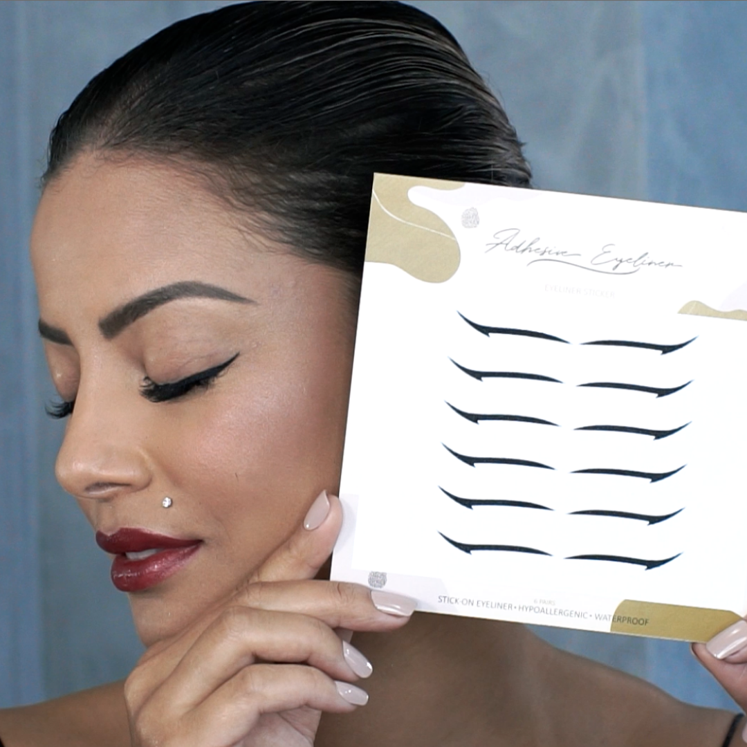 Eyeliner Sticker Basic Black 6 Pairs