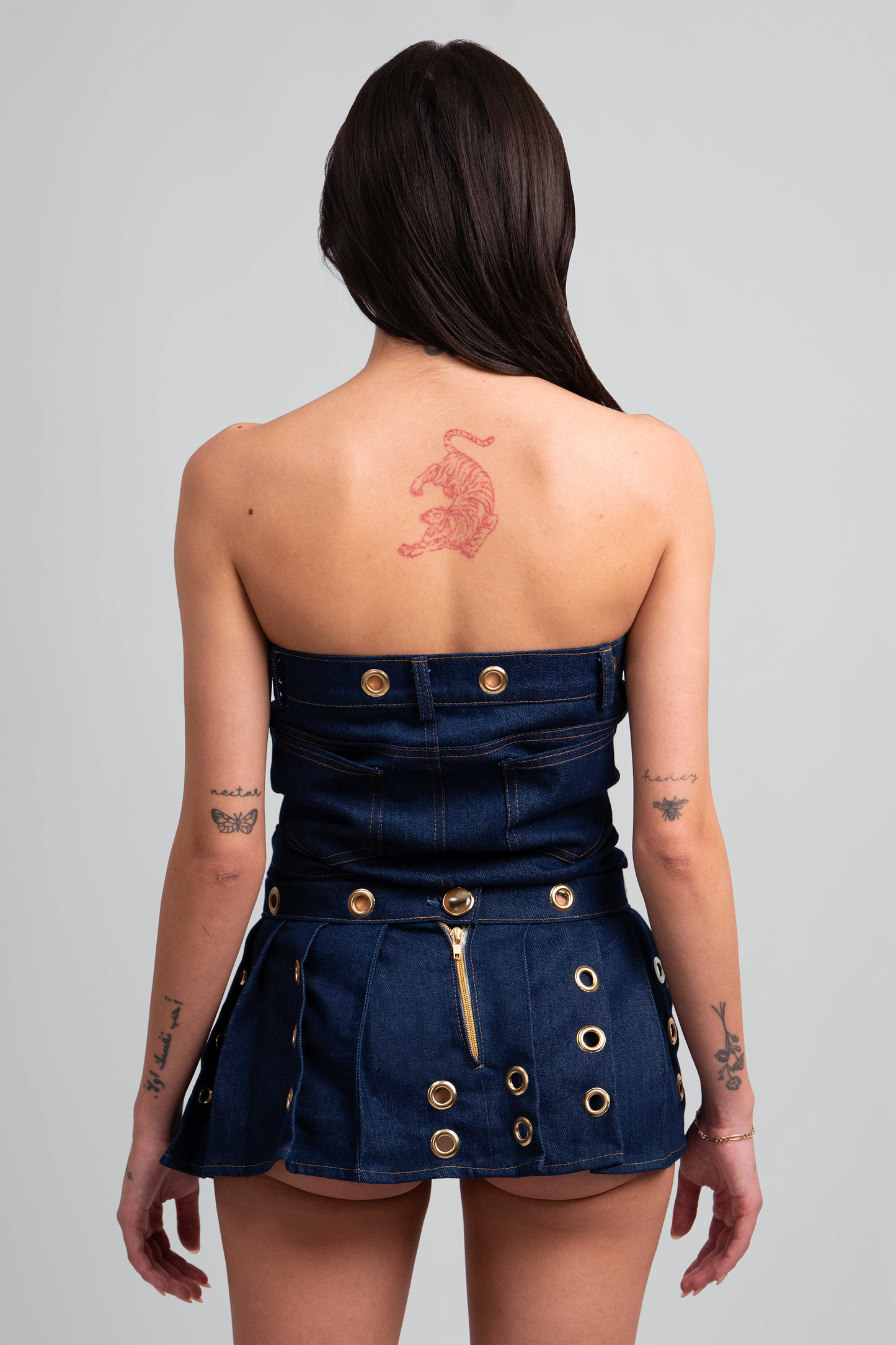 Destiny Denim Top