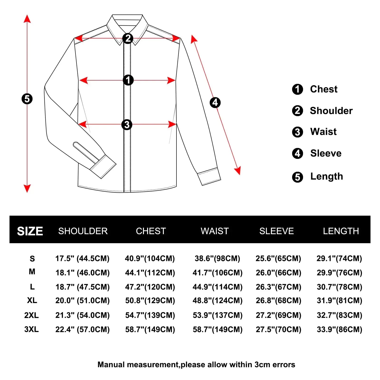 DiBanGu Men's Dress Shirt Long Sleeve Casual Button Down Shirts Regular Fit Inner Contrast Shirt - Concordia Style Boutique