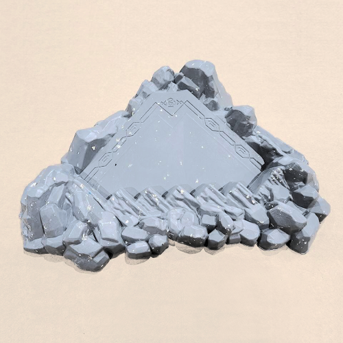 Dice Miner Deluxe Recycled Plastic Mountain Gray