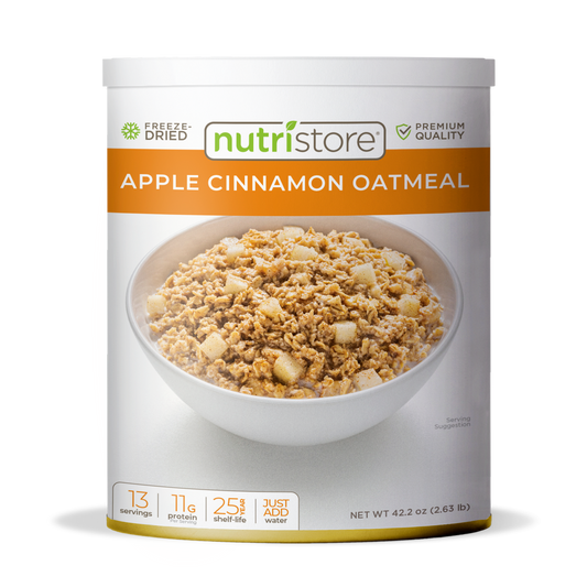 Apple Cinnamon Oatmeal Freeze Dried - #10 Can - Concordia Style Boutique