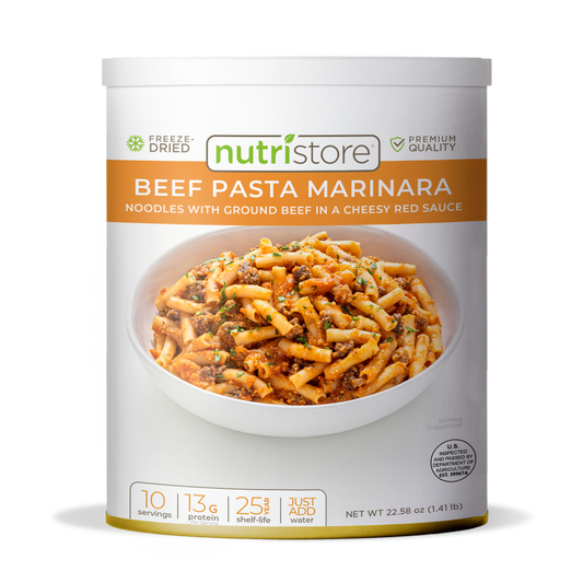Beef Pasta Marinara - #10 Can - Concordia Style Boutique