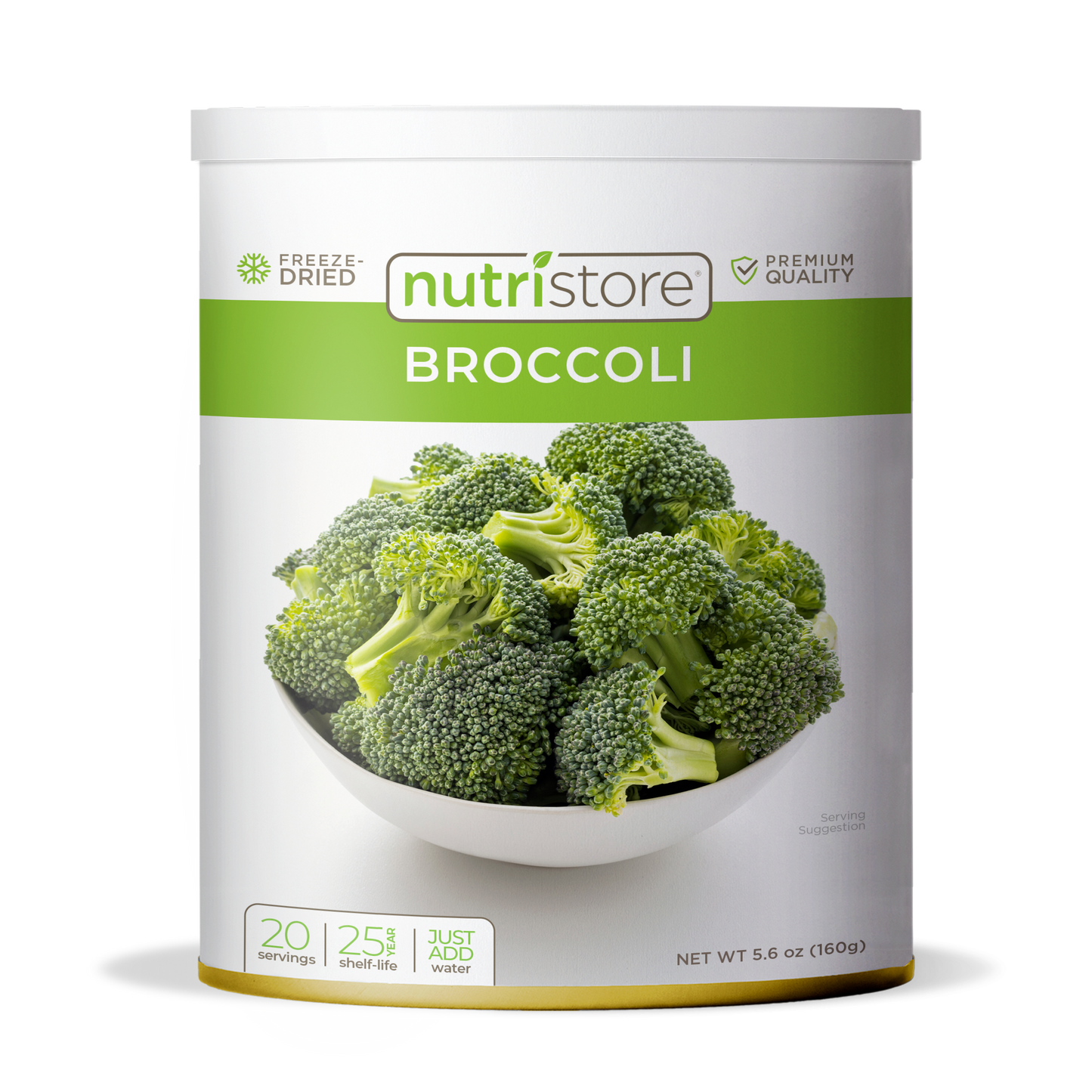 Broccoli Freeze Dried - #10 Can - Concordia Style Boutique