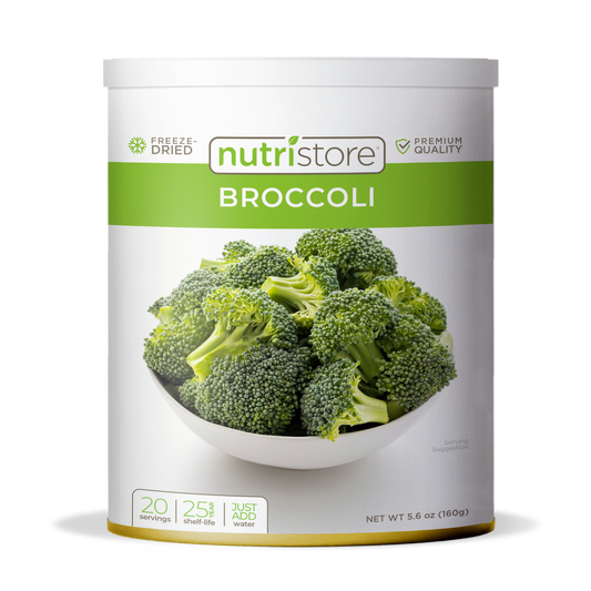 Broccoli Freeze Dried - #10 Can - Concordia Style Boutique