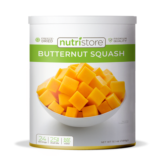 Butternut Squash Freeze Dried - #10 Can - Concordia Style Boutique