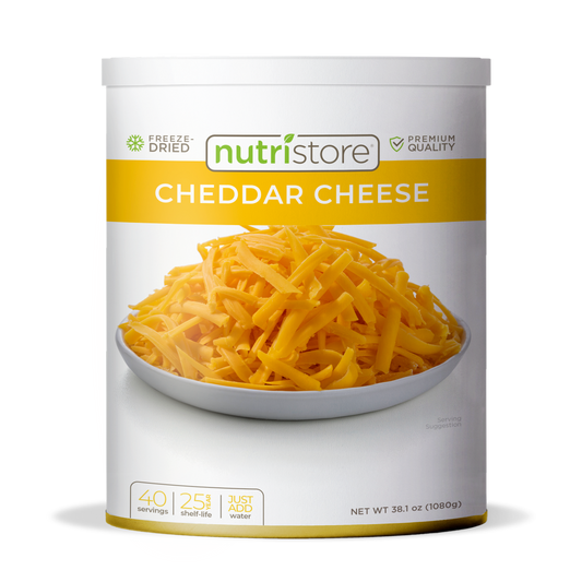 Cheddar Cheese Freeze Dried - #10 Can - Concordia Style Boutique