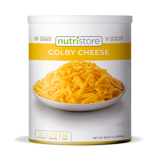 Colby Cheese Freeze Dried - #10 Can - Concordia Style Boutique