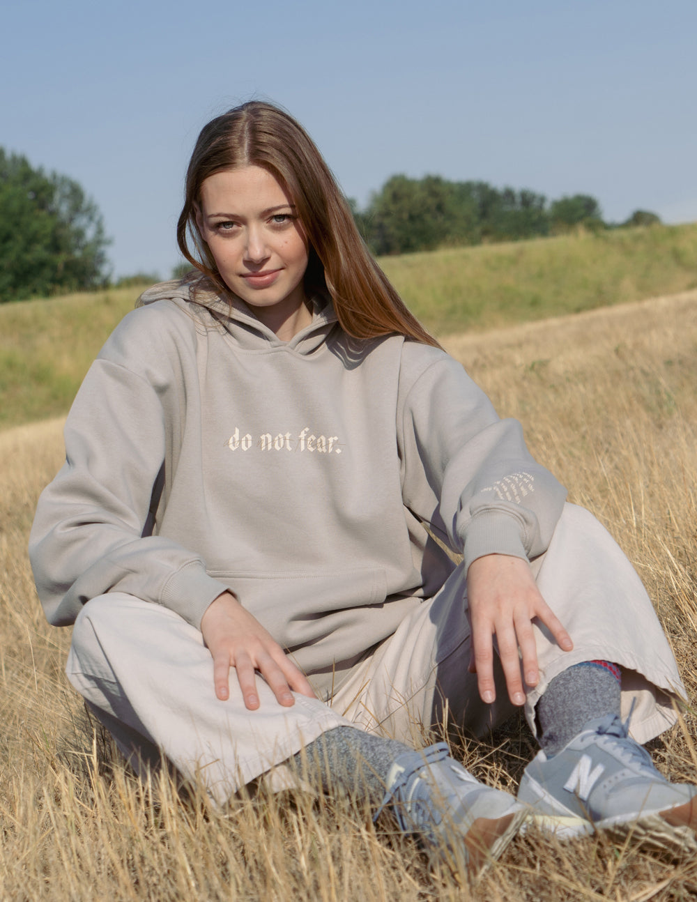 Do Not Fear Grey Unisex Hoodie - Concordia Style Boutique