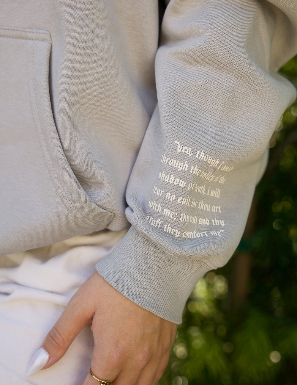 Do Not Fear Grey Unisex Hoodie - Concordia Style Boutique