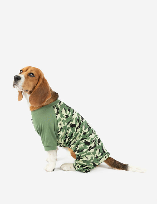 Dog Camouflage Pajamas - Concordia Style Boutique