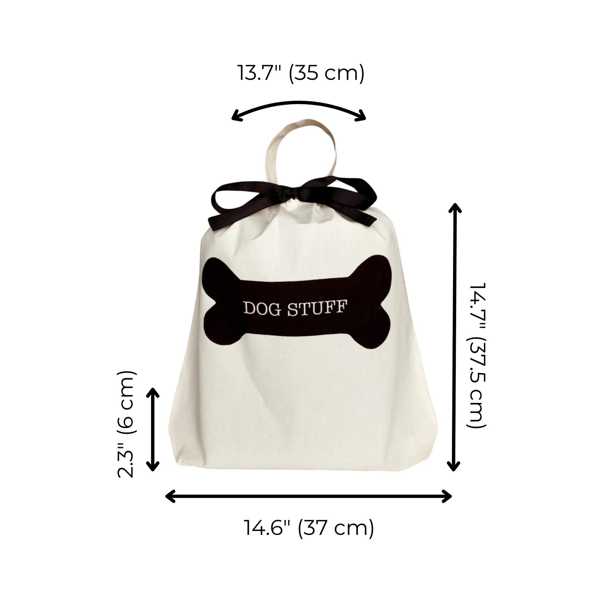 Dog Stuff Bag, Cream - Concordia Style Boutique