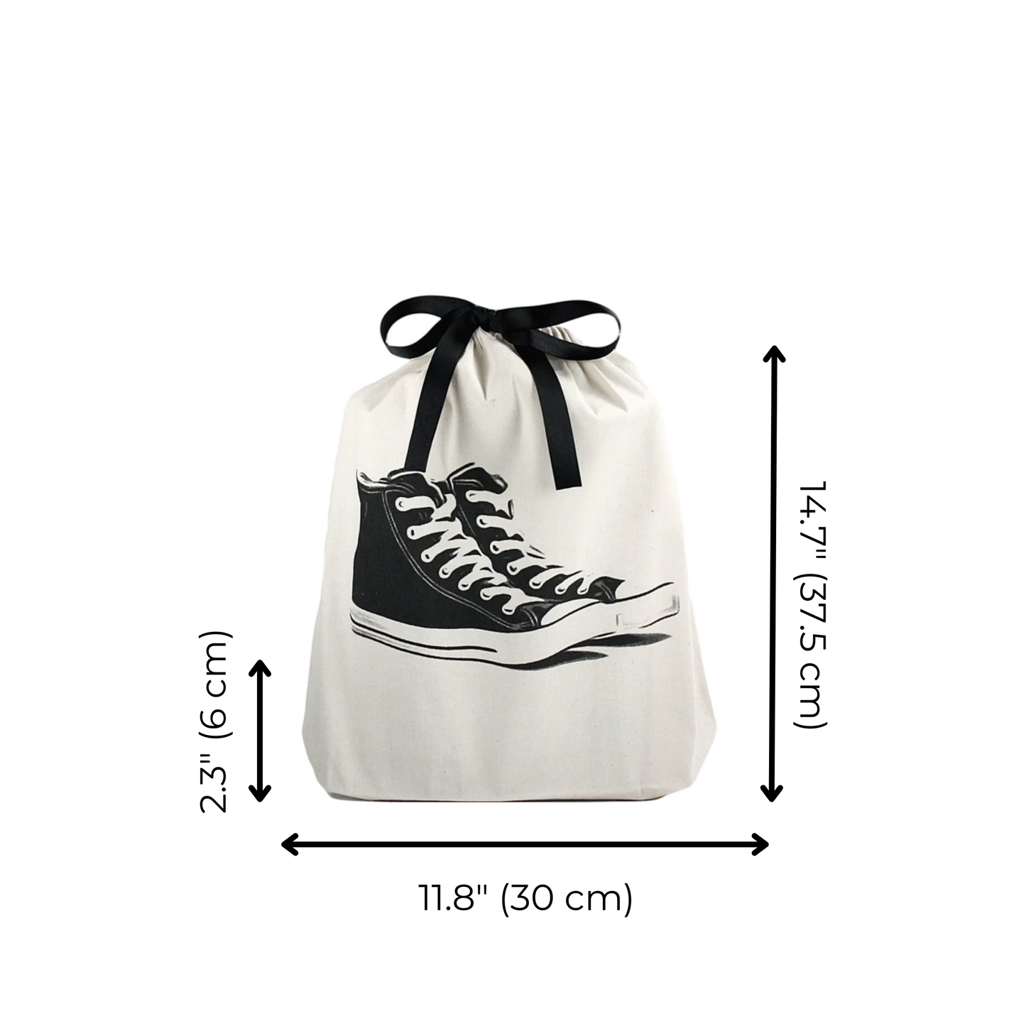 Sneakers Shoe Bag, Cream - Concordia Style Boutique