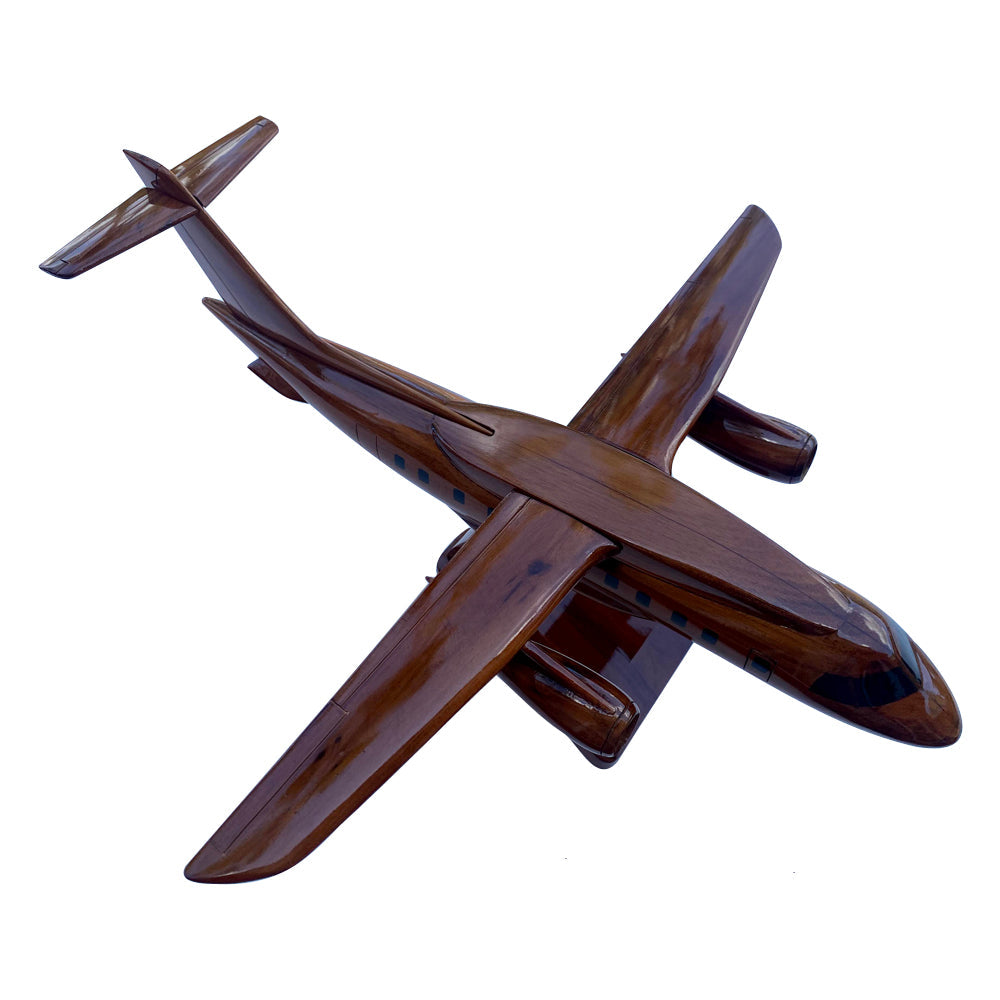 Dornier 328 Mahogany Wood Desktop Model