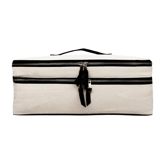 Double Hair Tools Travel Case, Cream - Concordia Style Boutique